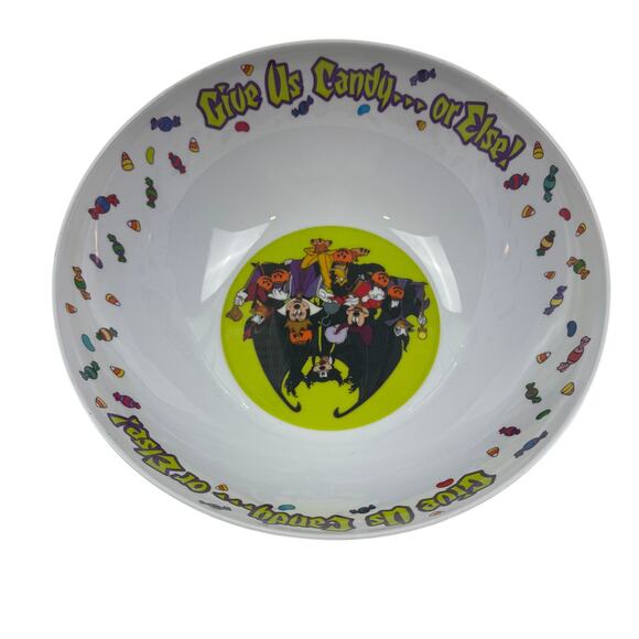 Disney Circa 2003-2004 Melamine Mickey Character Whimsical Candy Bowl Dish - Picture 3 of 6